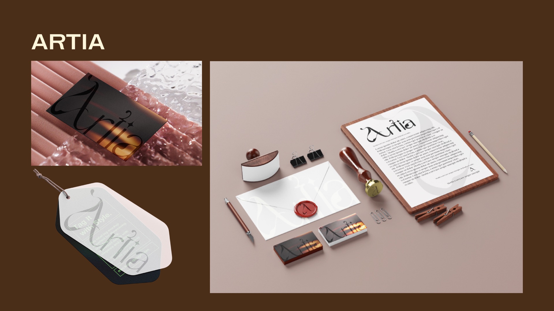 ARTIA — nhận diện thương hiệu