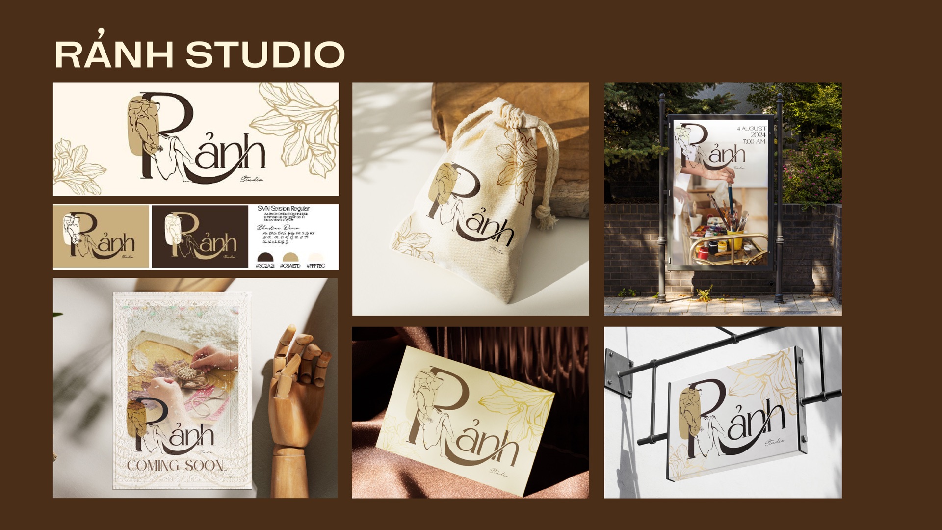 RẢNH STUDIO — nhận diện thương hiệu